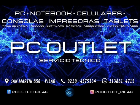 PC Outlet Computación Pilar