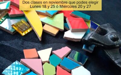 Taller de Mosaiquismo en Polinorte Shop Pilar